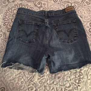 Levi Denim Blue Women's Shorts